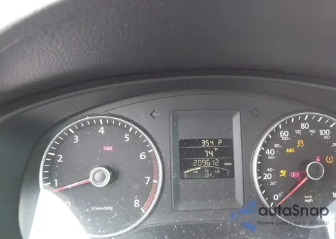 2012 Volkswagen Jetta 2.5L Se из США, поврежденный, VIN 3VWDP7AJ6CM372020